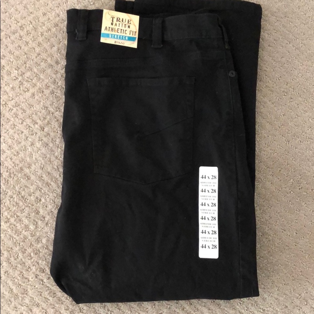 DXL True Nation black jeans